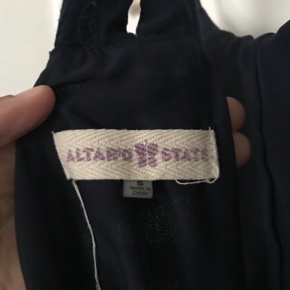 Navy blue altard state dress - Picture 4 of 4